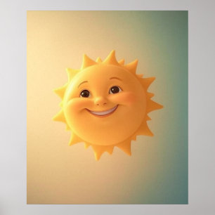 Fun in de zon poster