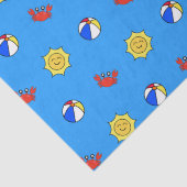 Fun in de zon tissuepapier (Detail)