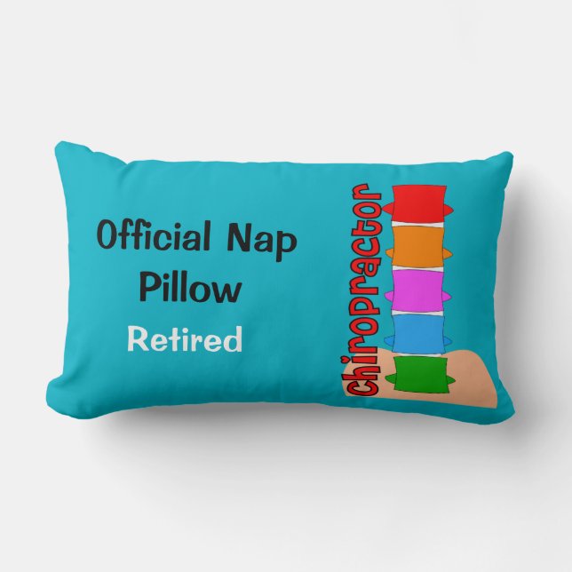 Fun in ruste Chiropractor Pillow Kussen (Voorkant)