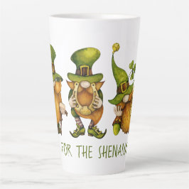 Fun Irish Gnomes Shenanigans St Patrick's Day Latte Mok