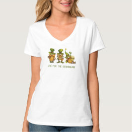 Fun Irish Gnomes Shenanigans St Patrick's Day T-shirt