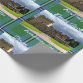 Fun Irvine/Irving Clan's Drum Castle & Tartan Cadeaupapier (Hoek)
