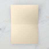 Fun, Jaune Daisy Personnalisé Carte pour notes d'i (Intérieur)