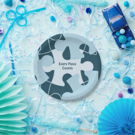 Fun Jigsaw Puzzle Custom Birthday Party Motto Papieren Bordje (Feest)