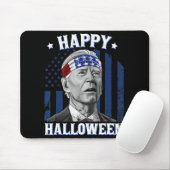 Fun Joe Biden Happy Halloween, verward voor de 4e Muismat (Met muis)
