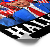 Fun Joe Biden Happy Halloween voor 4 juli m Poster (Hoek)