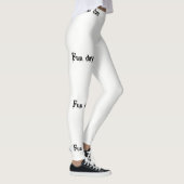Fun jour collants long blanc (Droite)