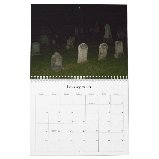 Fun-kalender-graveyards Kalender (Jan 2026)