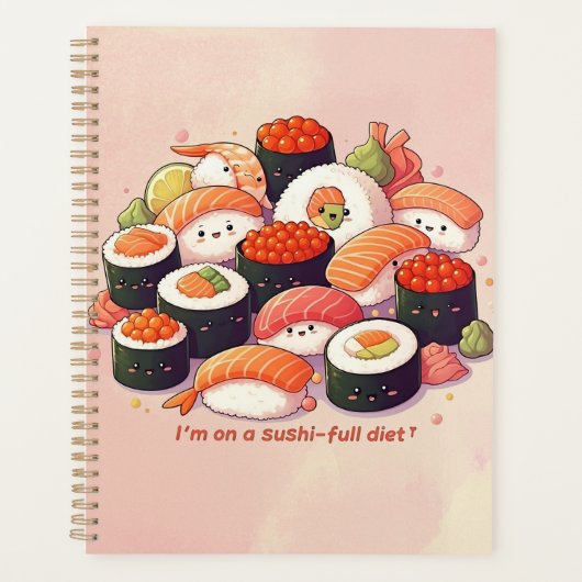 Fun Kawaii Sushi Planner (Voorkant)