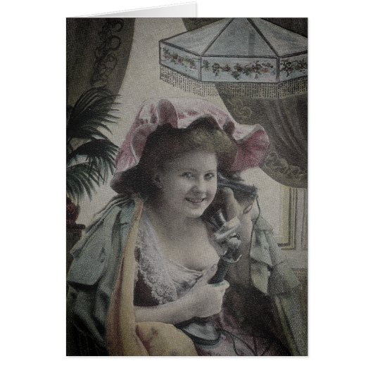 Fun Keeping in Touch Call Me BFF Friends antique  (Devant)