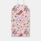 Fun kerstkoekjes en Snoepjes Cadeaulabel (Voorkant)