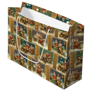 Fun Kerstman in Roadsters en Motorfietsen Groot Cadeauzakje