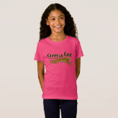 Fun Kids Cheetah Fast Jungle Chat T-shirt animal (Devant entier)