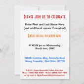 Fun Kind Party Playdegh Flowers Kaart (Achterkant)