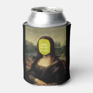 Fun klantgerichte Leonardo Da Vinci "Mona Lisa"... Blikjeskoeler