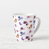 Fun Knitting Pattern Mug For Fiber Artists (Angle droit)