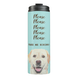 Fun Labrador Retriever Thermal Tumbler Thermosbeker