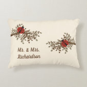 Fun Ladybug Design Accent Kussen (Voorkant)