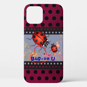 Fun Ladybugs iPhone 12 Pro Hoesje