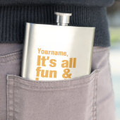 FUN & LAUGHS flacon personnalisé (En situation)