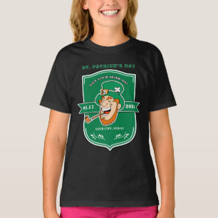 Fun Leprechaun Design St. Patrick's Day T-Shirts