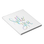 Fun lettering. notitieblok (Schuin)