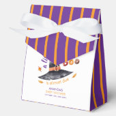 Fun Little Boo Witch Pet Herfst Baby shower Bedankdoosjes (Voorkant)