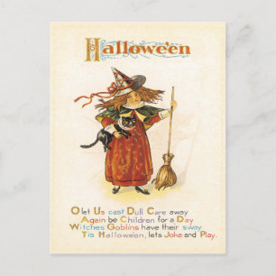 Fun Little Witch Briefkaart