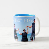 Fun "Live je beste leven" Mok (Voorkant rechts)