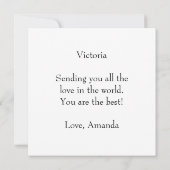 Fun Llamas embrasser Merci Félicats (Dos)