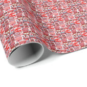 Fun London Buses - Coronation - Cadeaupapier (Rol Hoek)