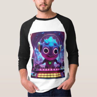FUN LOVING SCHATTIGE monster cartoon karakter T-shirt