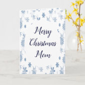 Fun Ma Merry Kerstbeste mama van ons Kinder Kaart (Gele Bloem)