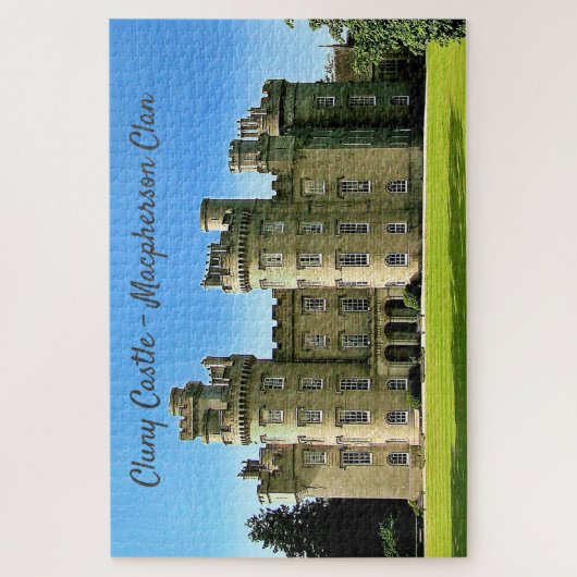 Fun Macpherson Clan's Cluny Castle Legpuzzel (Verticaal)