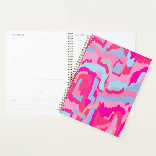 Fun Magenta Abstrait (Devant avec enveloppe)