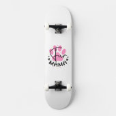 Fun Mama Cat Paw Print Skateboard (Voorkant)