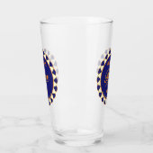 Fun Man Cave Bière bouteille Casquette pinte verre (Gauche)