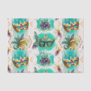 Fun Mardi Gras Maskers Tissuepapier