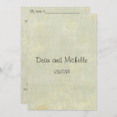 Fun Mariage Conseils cartes de commentaires (Devant / Derrière)