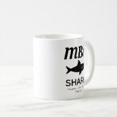 Fun MBA Shark Coffee Mok (Voorkant rechts)