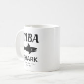 Fun MBA Shark Coffee Mok (Voorkant links)