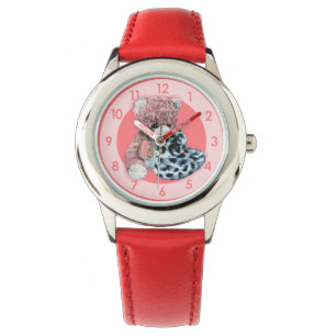 Fun meiden teddy wrist watch horloge