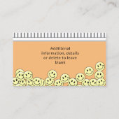 Fun Memorable Prescription Medical Visitekaartje (Achterkant)