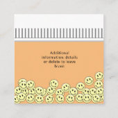 Fun Memorable Prescription Medical Visitekaartje (Achterkant)