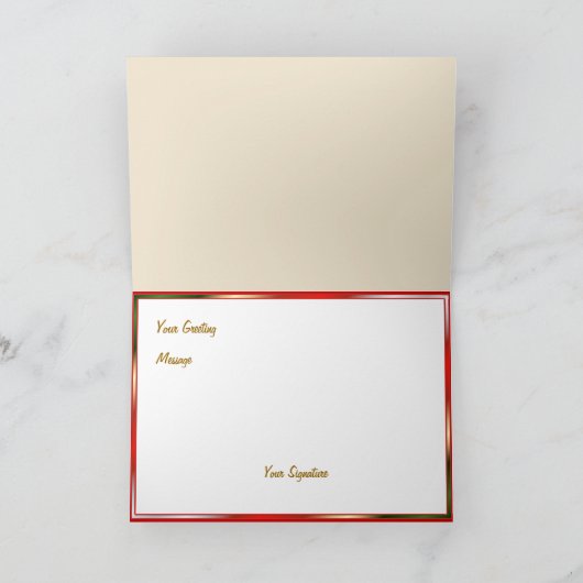 Fun Merci de vacances Gingerbread (Intérieur)