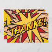 Fun MERCI Typographie moderne (Devant / Derrière)