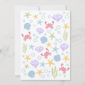 Fun Mermaid Birthday Invitation (Dos)