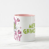 Fun "Merry Grinchmas" coffee mug (Centre)