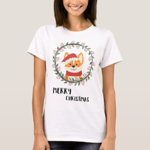 Fun Merry Kerstkerstkerstpuppy T-shirt