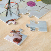 Fun met de samenstelling VIII van Kandinsky Legpuzzel (Zijkant)
